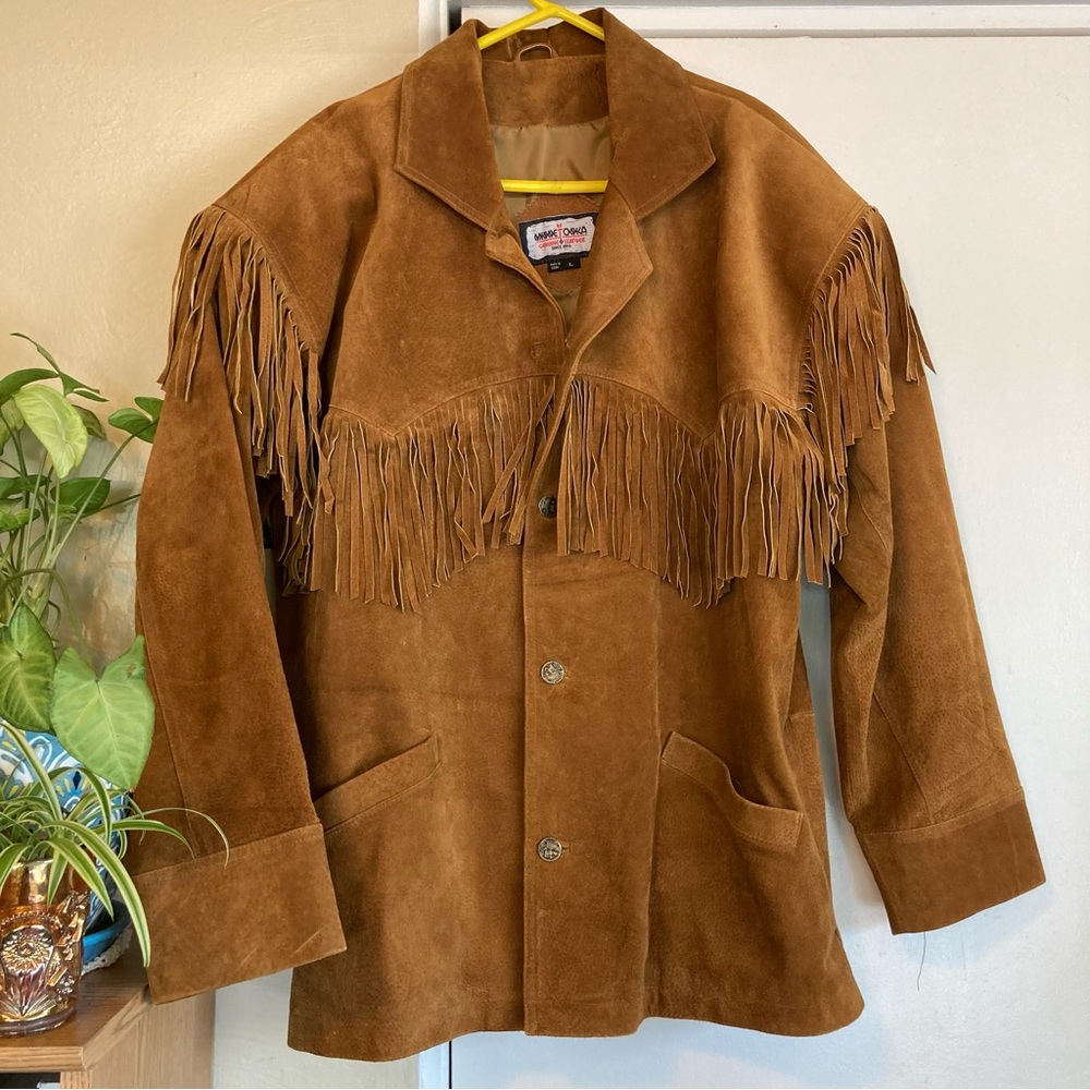 Minnetonka Fringe Leather Jacket